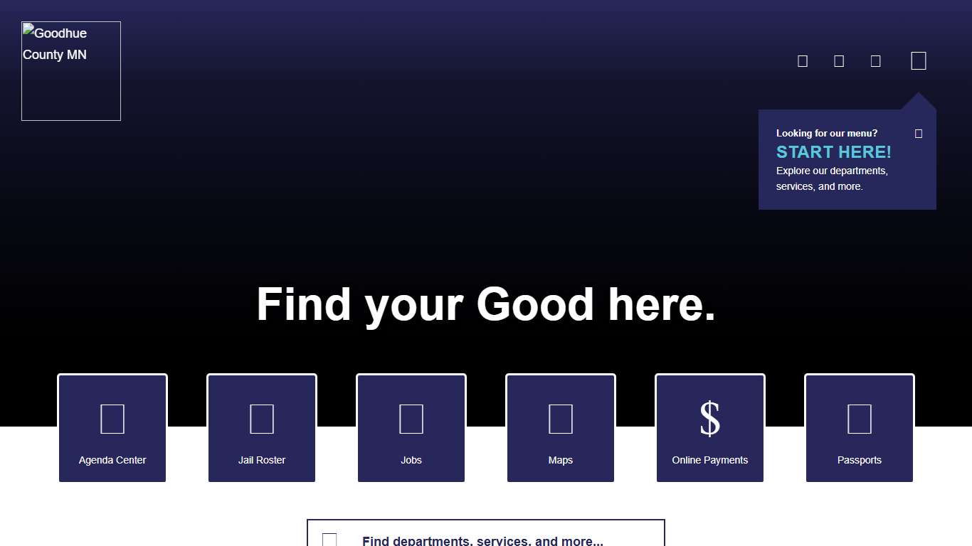 Goodhue County, Minnesota - County Government and Services